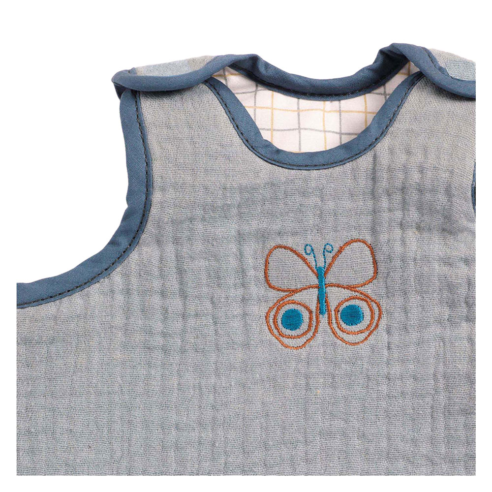 Djeco Puppenschlafsack Schmetterling