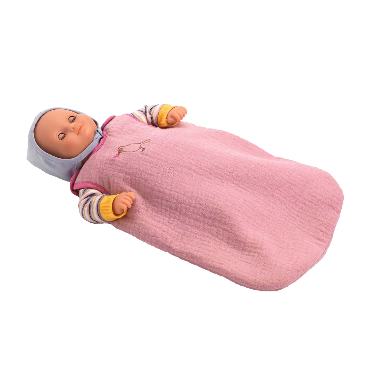 Djeco Puppen Rosa Schlafsack