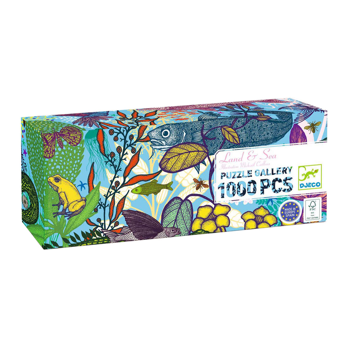 Djeco Legpuzzel Land en Zee - 1000st.