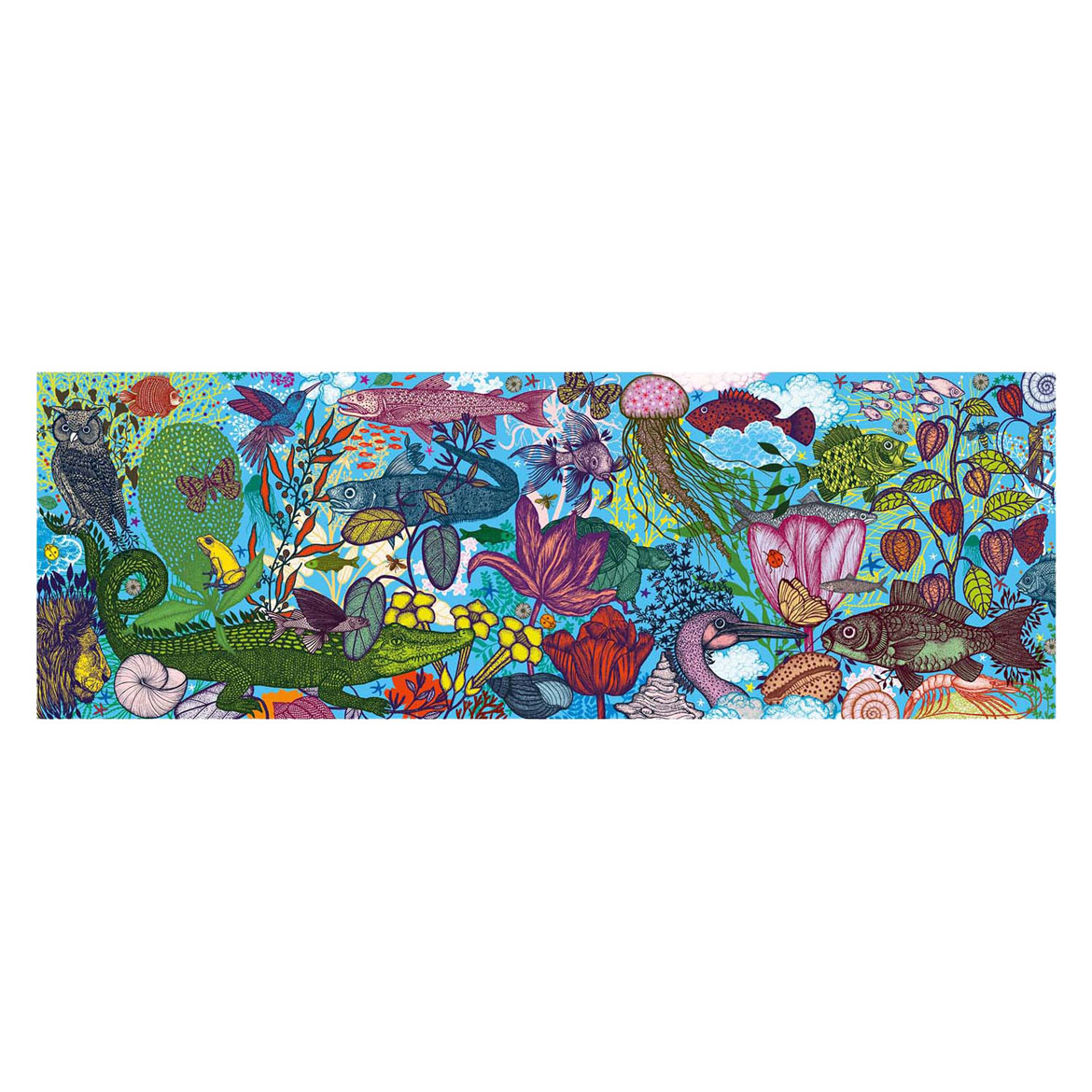 Djeco Legpuzzel Land en Zee - 1000st.