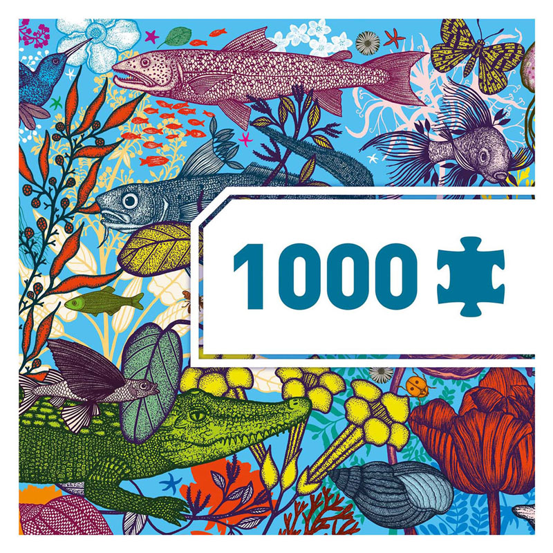 Djeco Legpuzzel Land en Zee - 1000st.