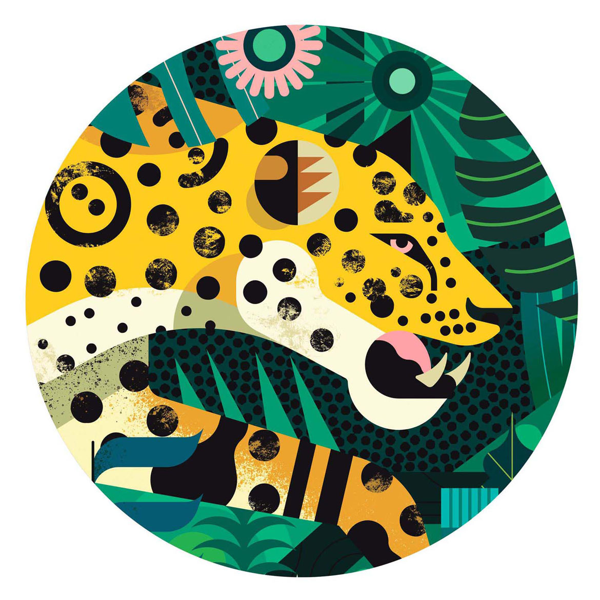 Djeco Legpuzzel Luipaard - 1000st.