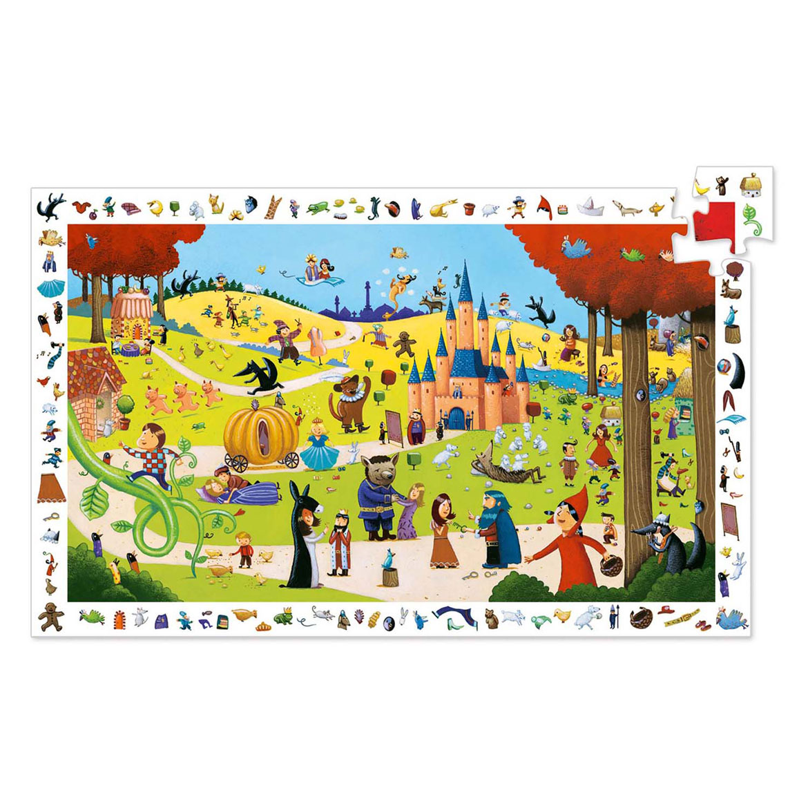 Djeco Zoekpuzzel Sprookjes - 54st.
