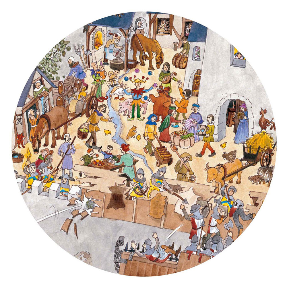 Djeco Legpuzzel Ridders - 100st.