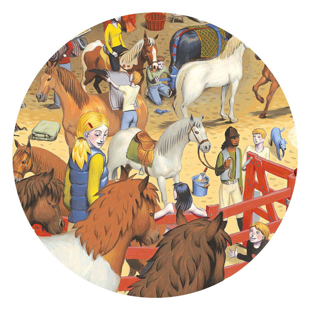 Djeco Legpuzzel Paarden - 200st.