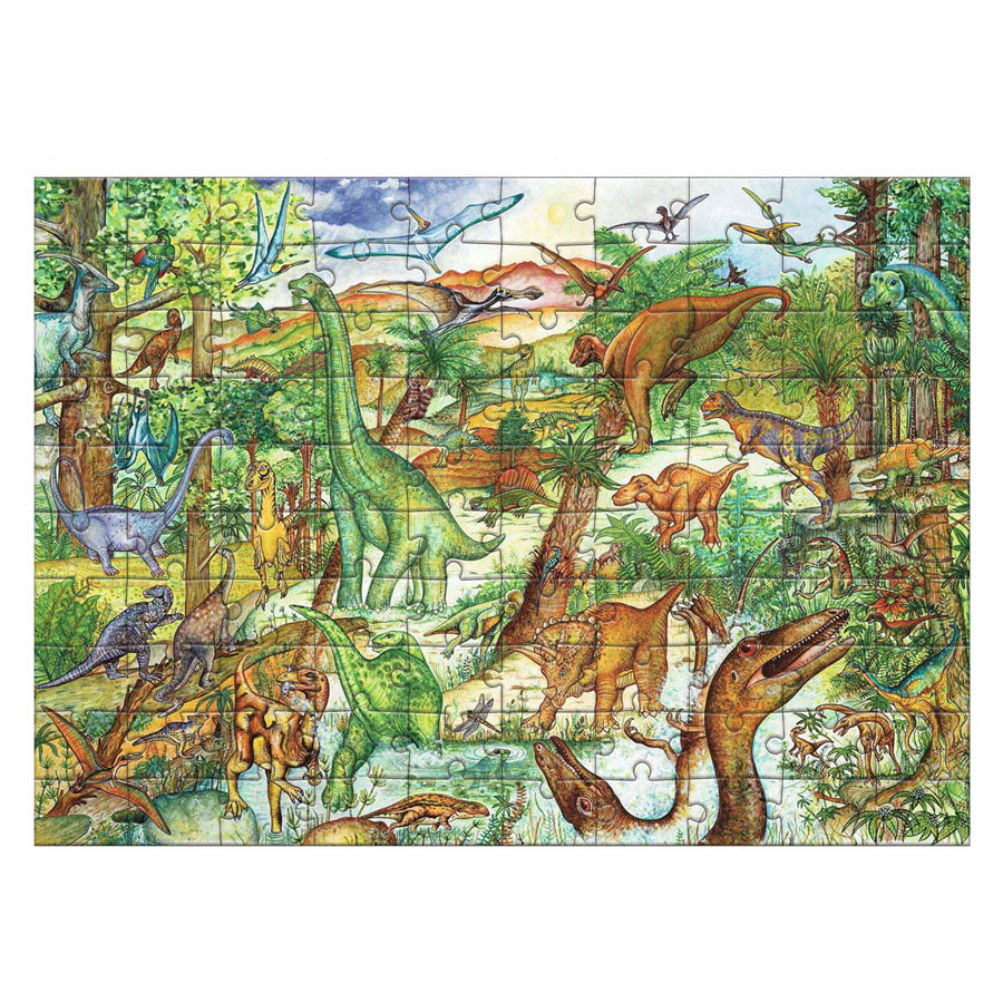 Djeco Legpuzzel Dinosaurus - 100st.