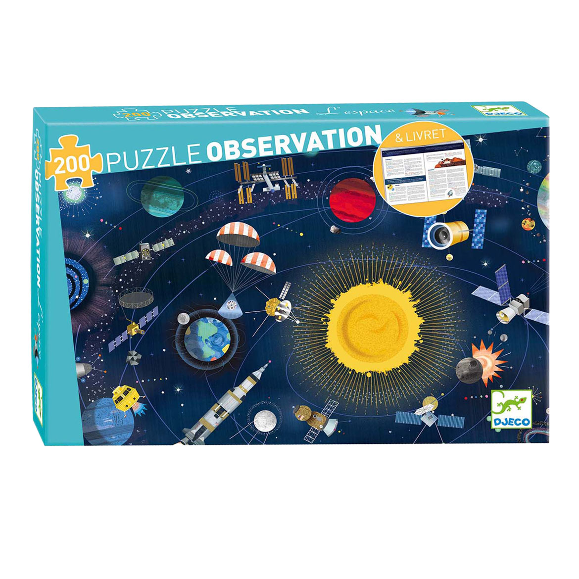 Djeco Legpuzzel Ruimte - 200st.