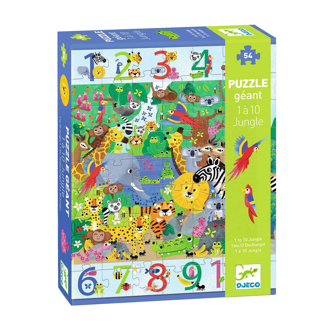 Djeco Reuzenlegpuzzel Jungle - 54st. 