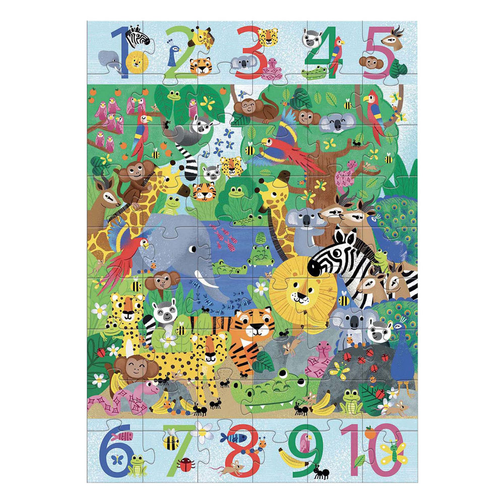 Djeco Reuzenlegpuzzel Jungle - 54st. 