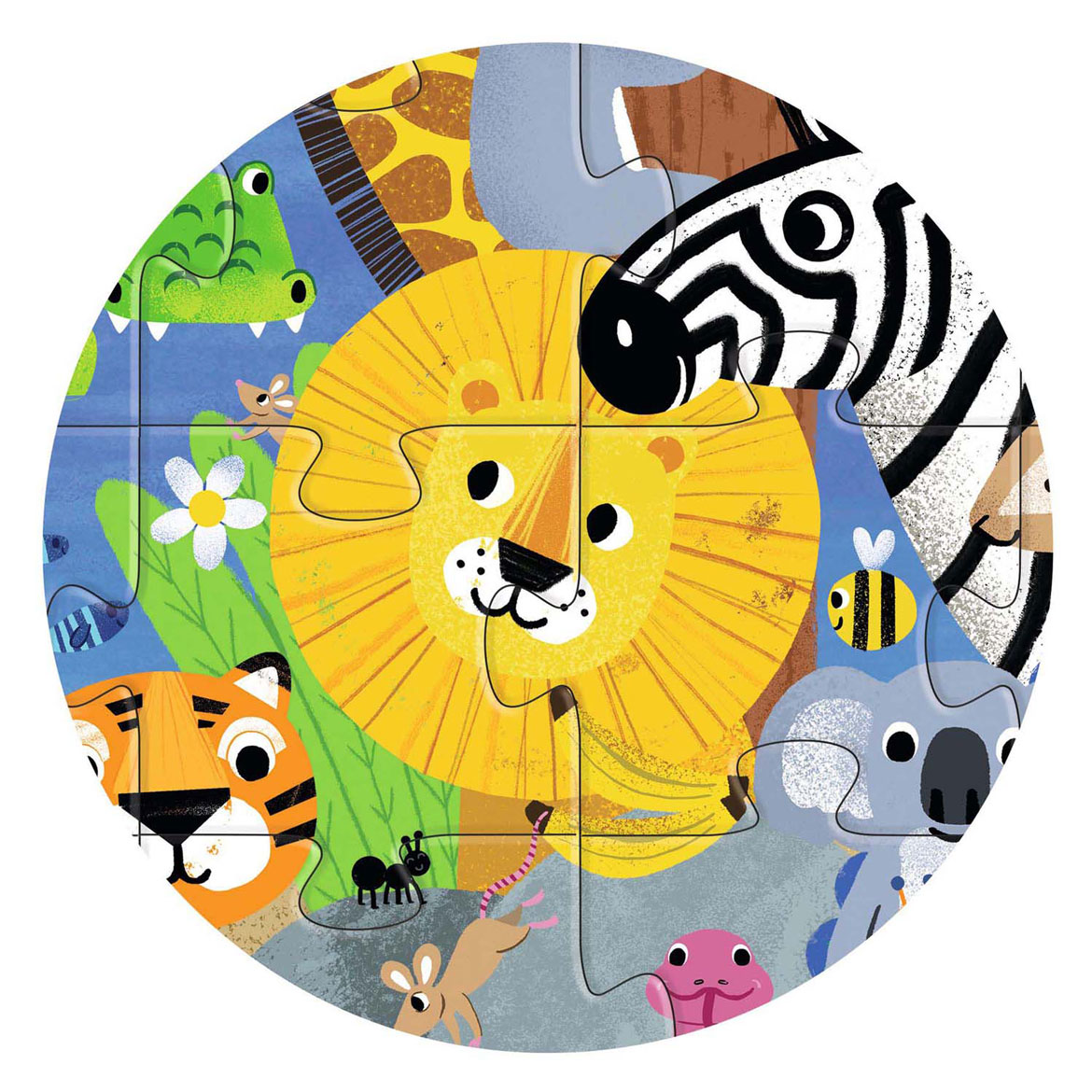 Djeco Reuzenlegpuzzel Jungle - 54st. 
