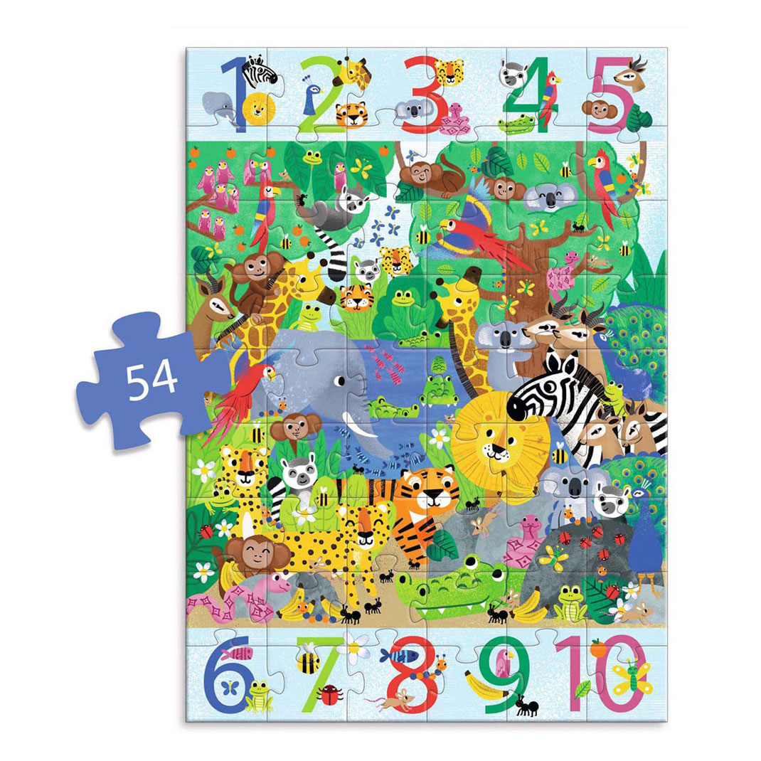 Djeco Reuzenlegpuzzel Jungle - 54st. 