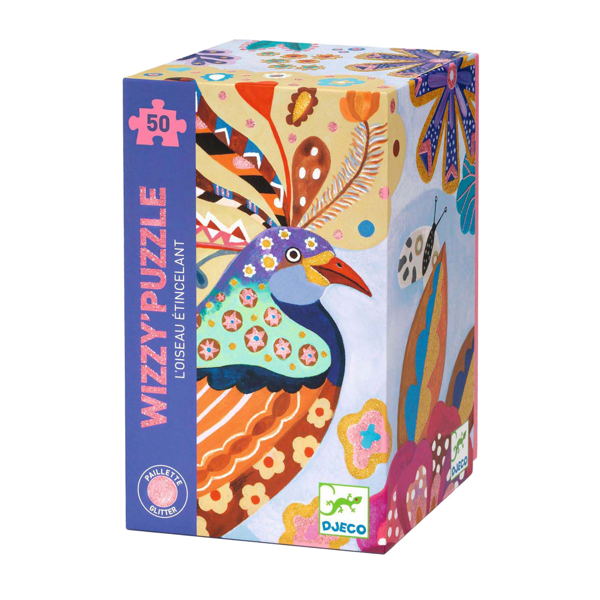 Djeco Legpuzzel Vogel - 50st.