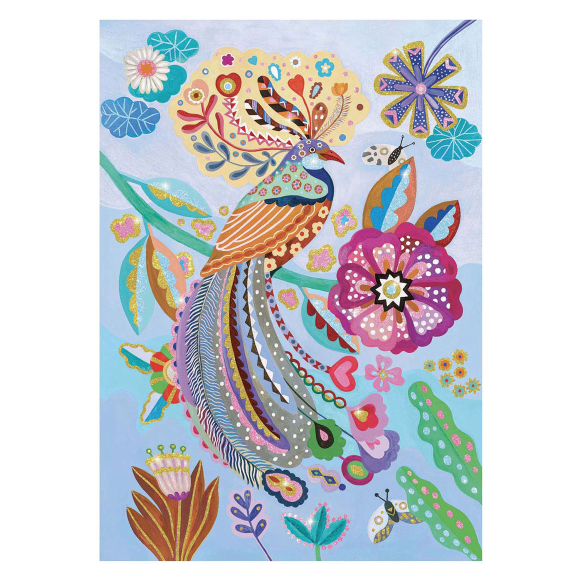 Djeco Legpuzzel Vogel - 50st.