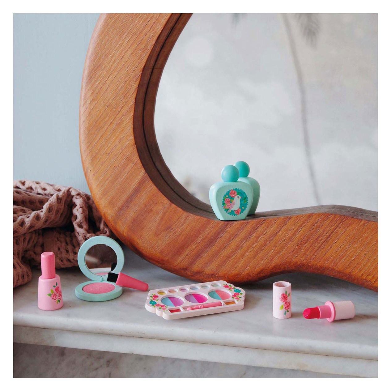 Djeco Houten Speelgoed Make-updoos