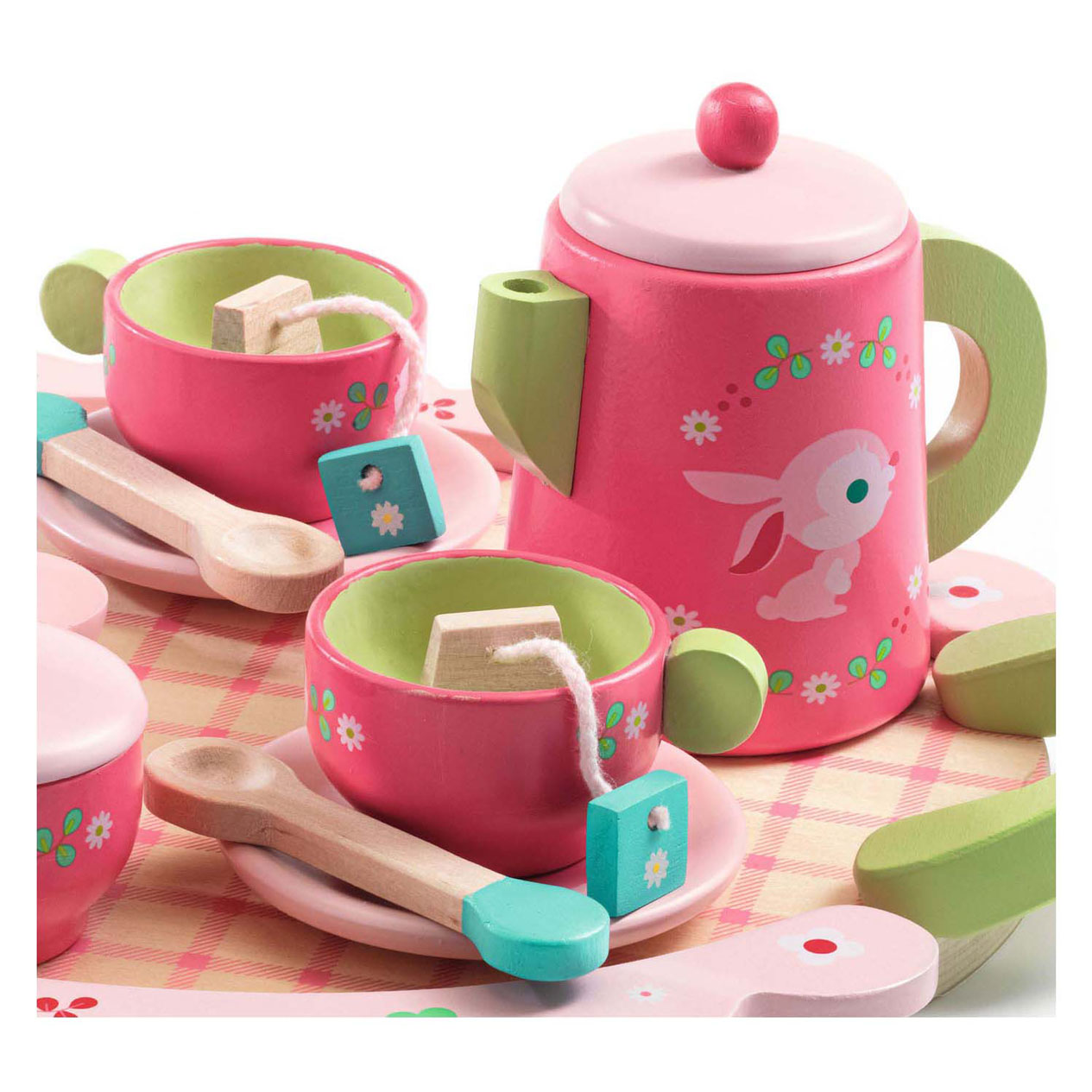 Djeco Houten Servies - 19dlg.