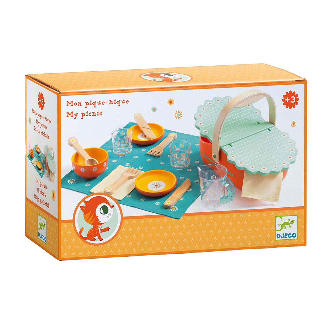 Djeco Houten Complete Picknickset