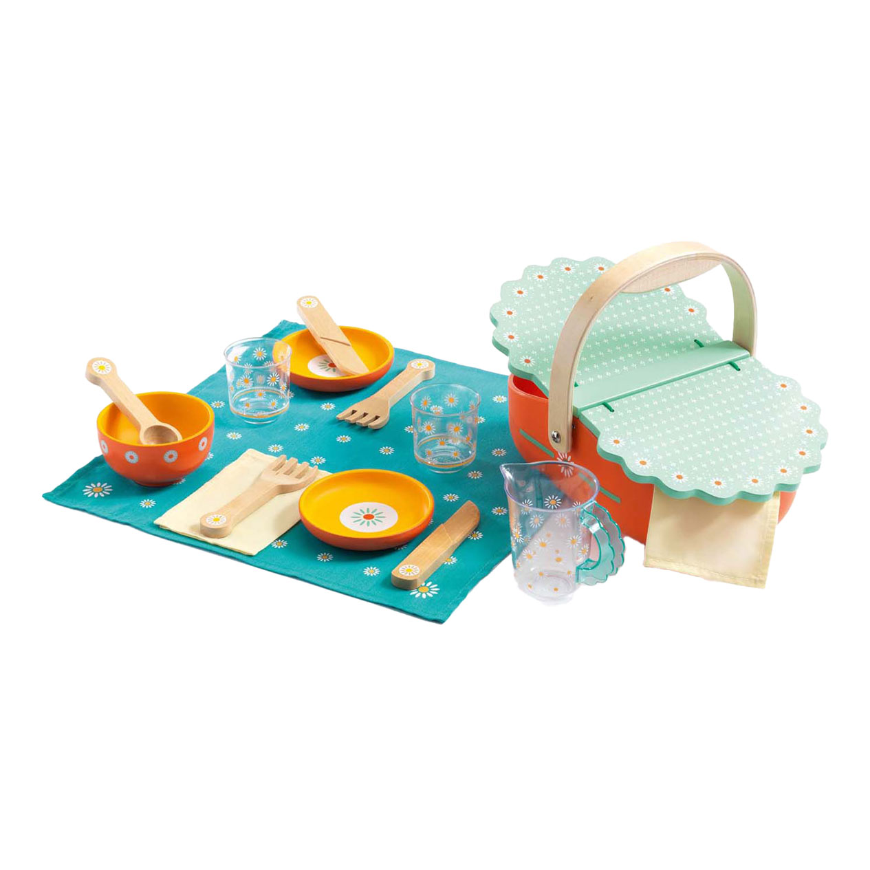 Djeco Houten Complete Picknickset