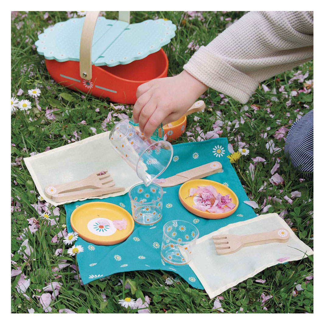 Djeco Houten Complete Picknickset