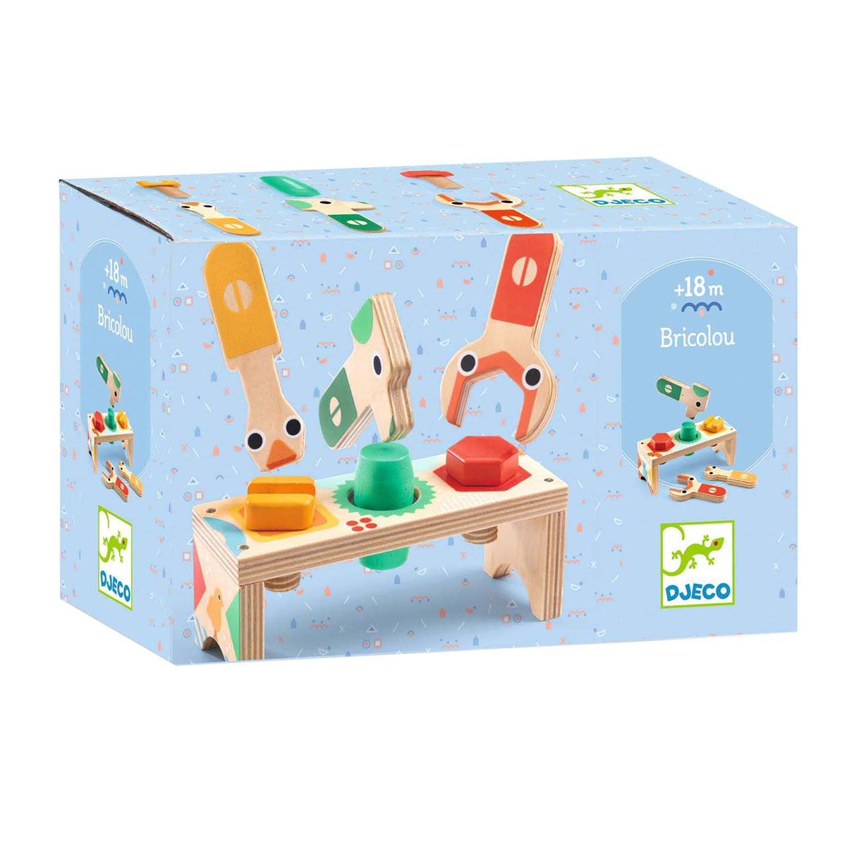 Djeco Houten Mini Werkbank