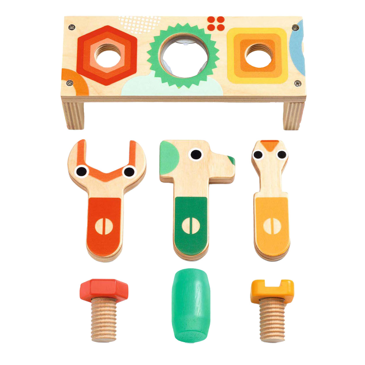 Djeco Houten Mini Werkbank