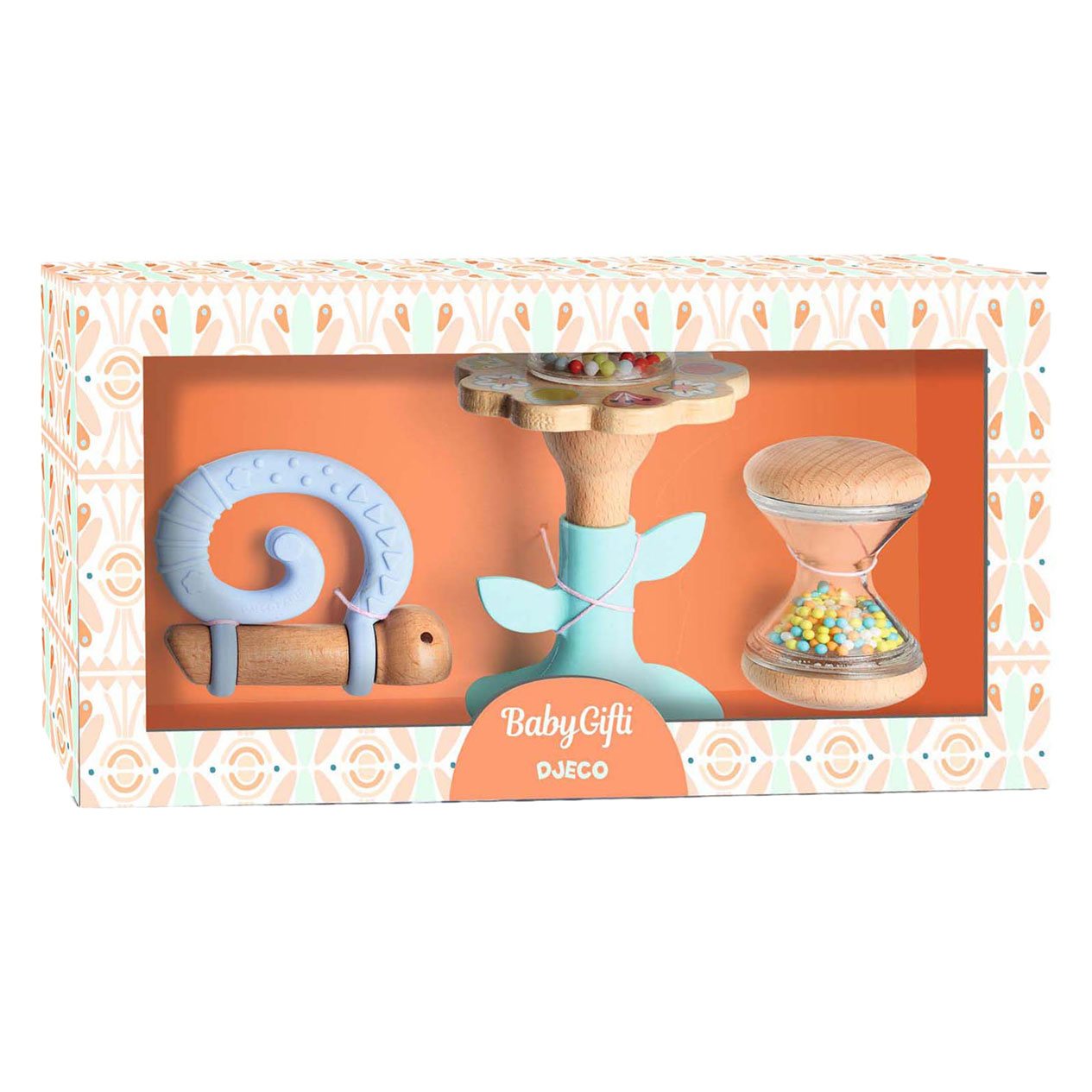 Djeco Baby-Geschenkset Blau – 3-tlg.