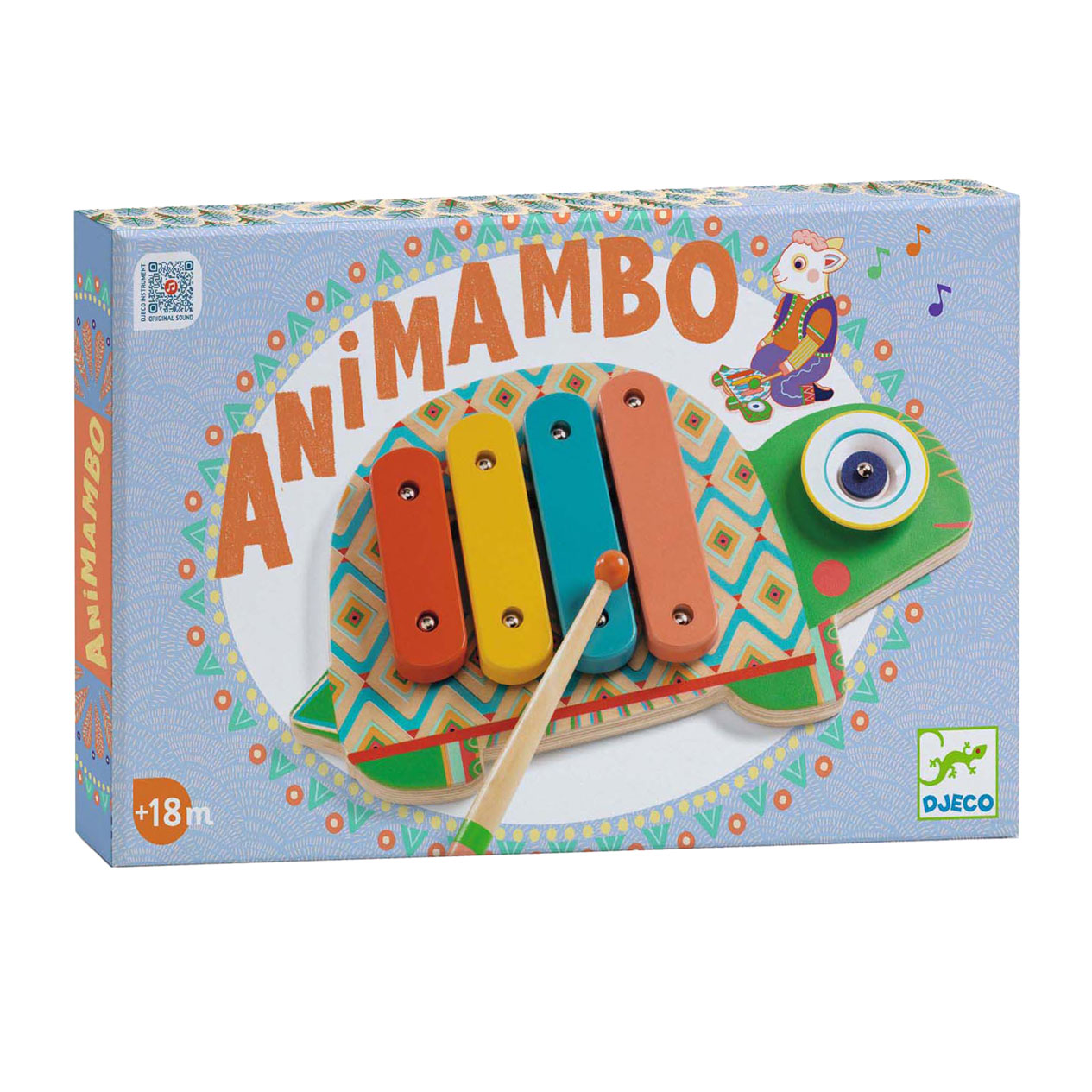 Djeco Xylofoon Schildpad - Vanaf 18 Maanden