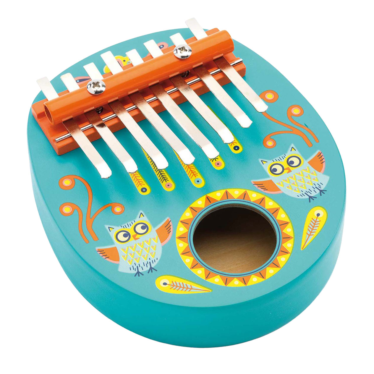 Djeco Houten Kleurrijke Kalimba