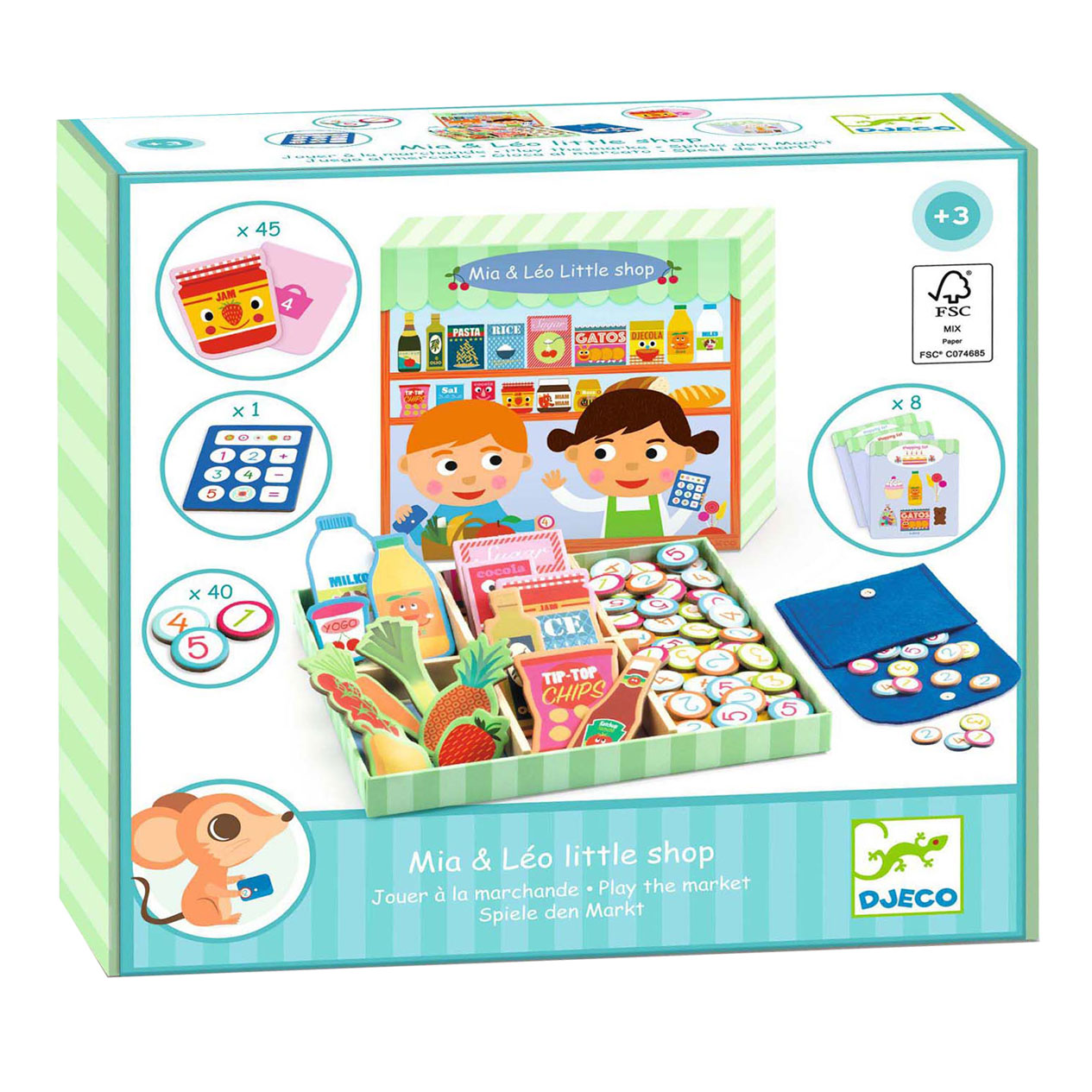 Djeco Mia en Leo Shop - 95dlg.