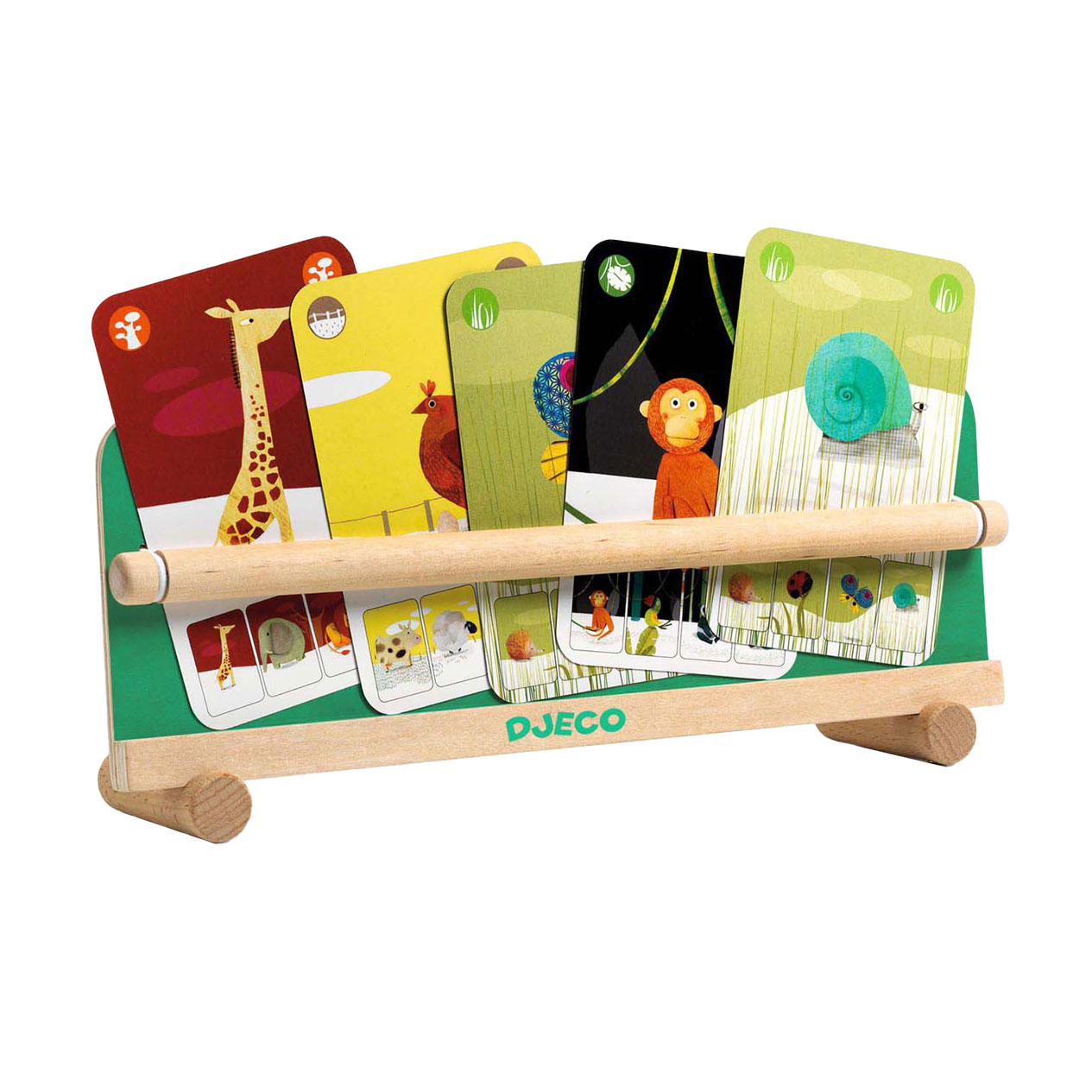 Djeco Houten Kaarthouder