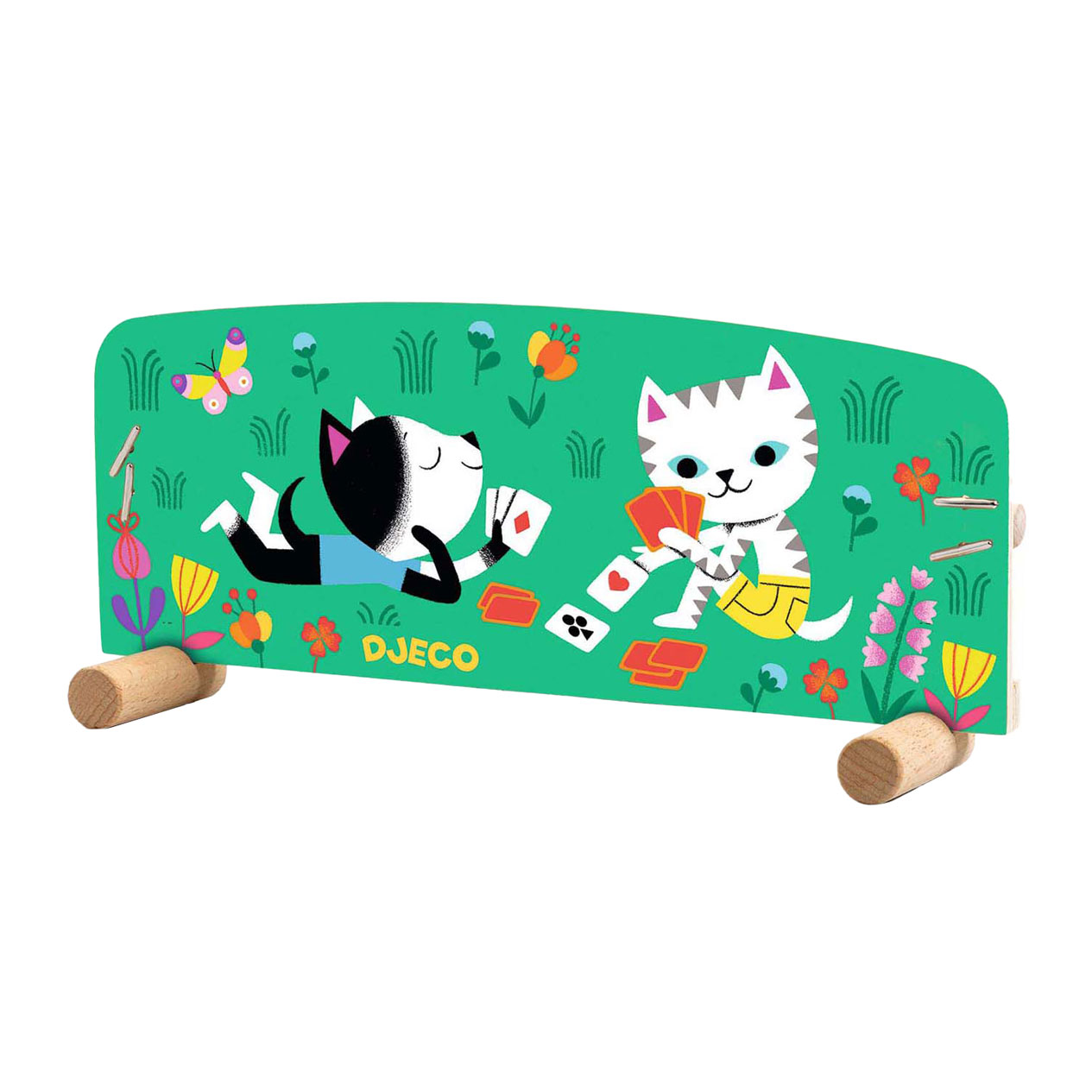 Djeco Houten Kaarthouder