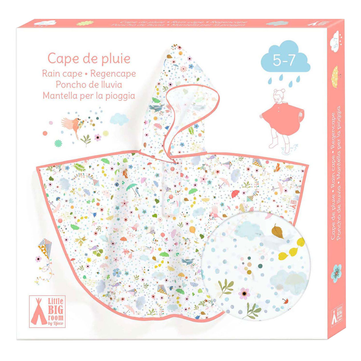 Djeco Regencape Zomer