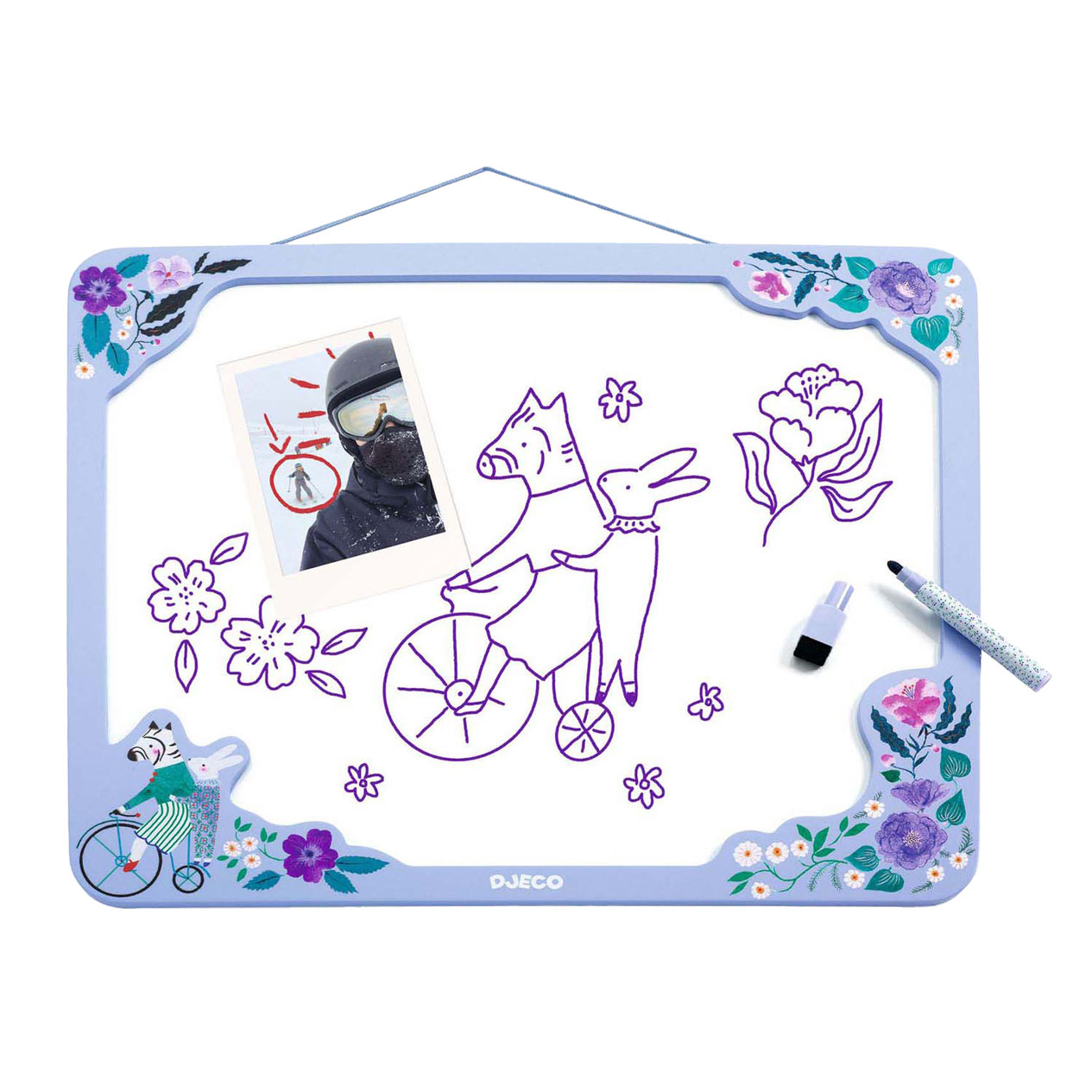 Djeco Magneetbord Zebra