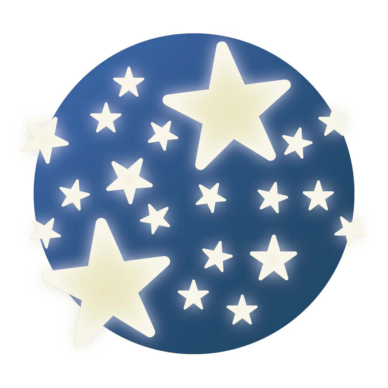 Djeco Glow in the Dark Stickers Sterren