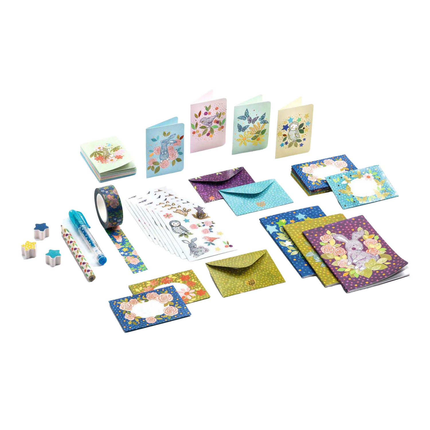 Djeco Mini Schrijfwarenset Elodie
