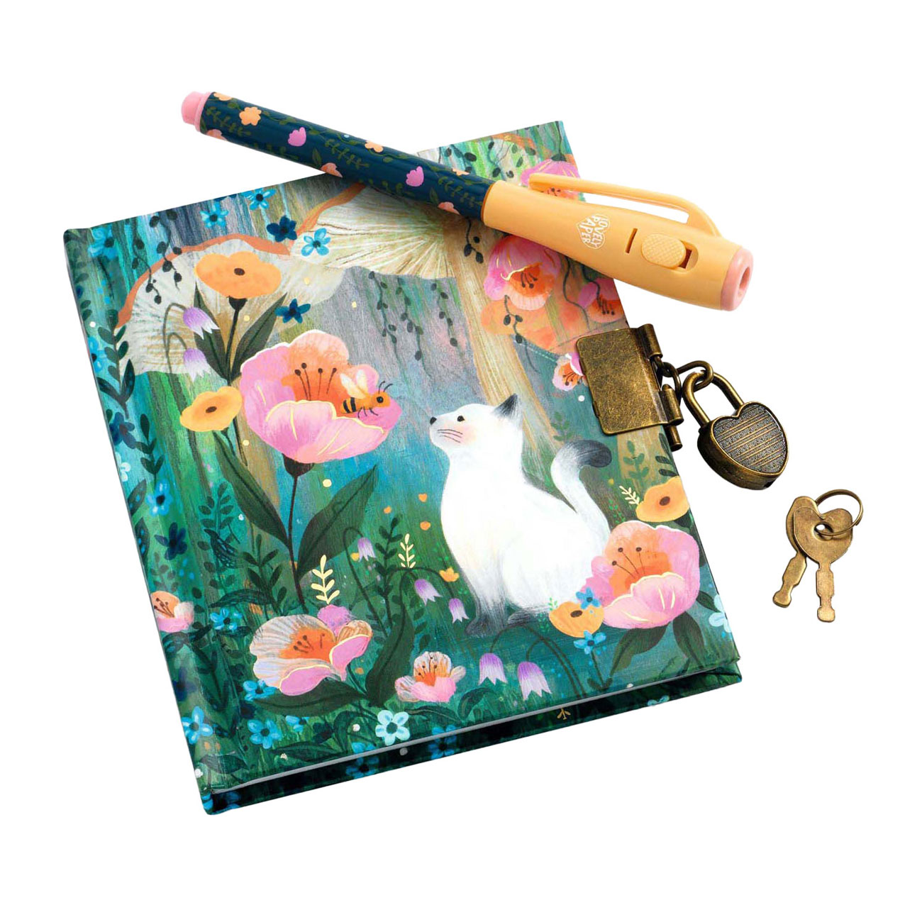 Djeco Dagboek met Slotje en Magische Pen Little Kendra