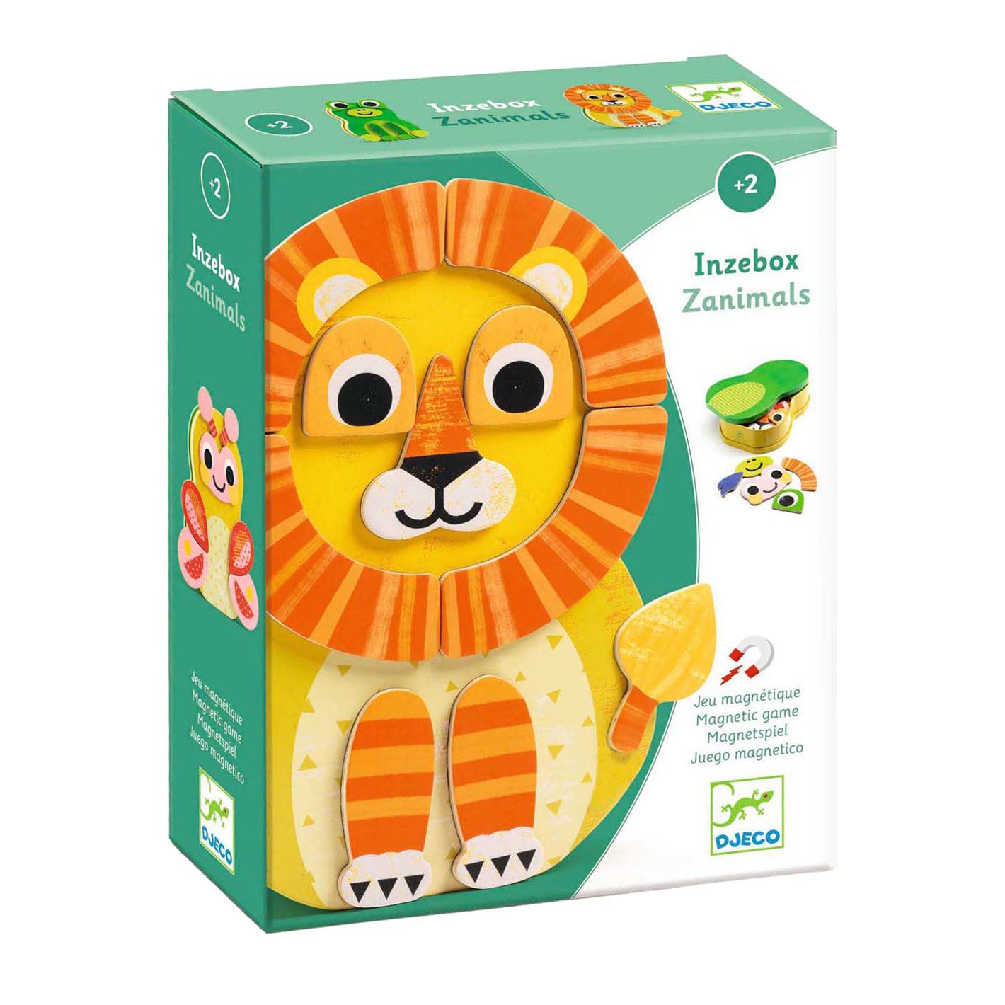 Djeco Magneetspel Dieren Leeuw