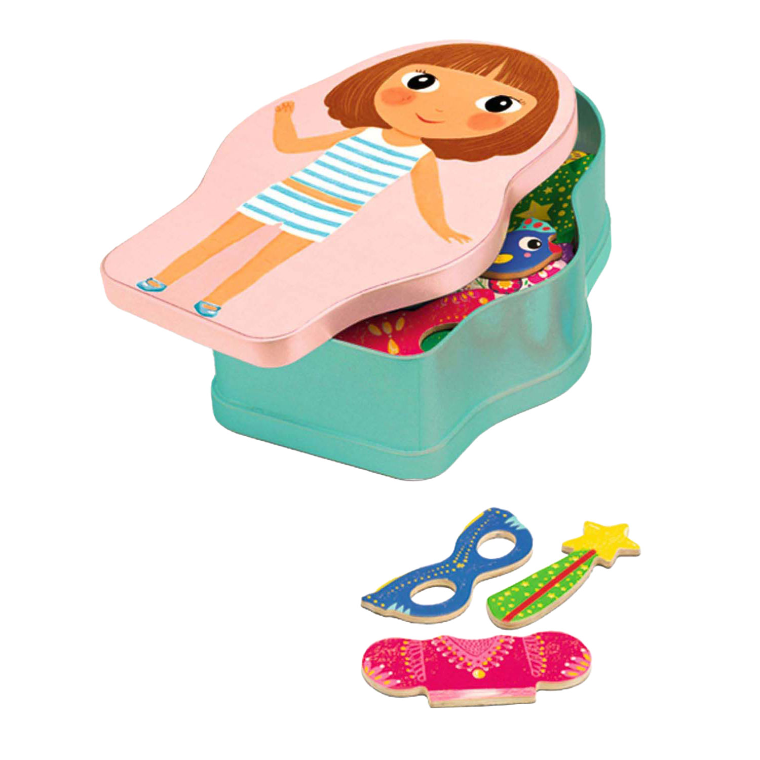 Djeco Magnetische Puzzel Fantasiefiguren
