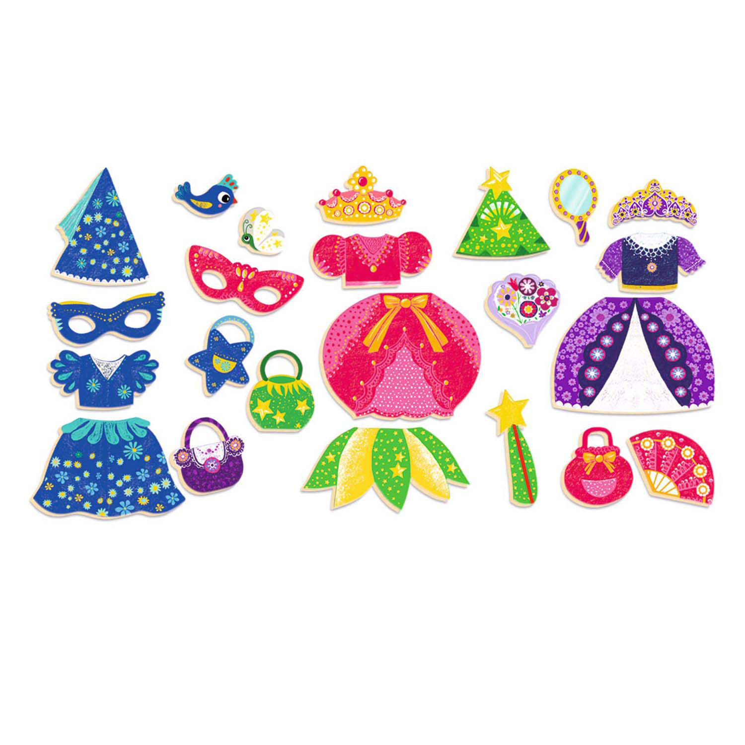 Djeco Magnetische Puzzel Fantasiefiguren