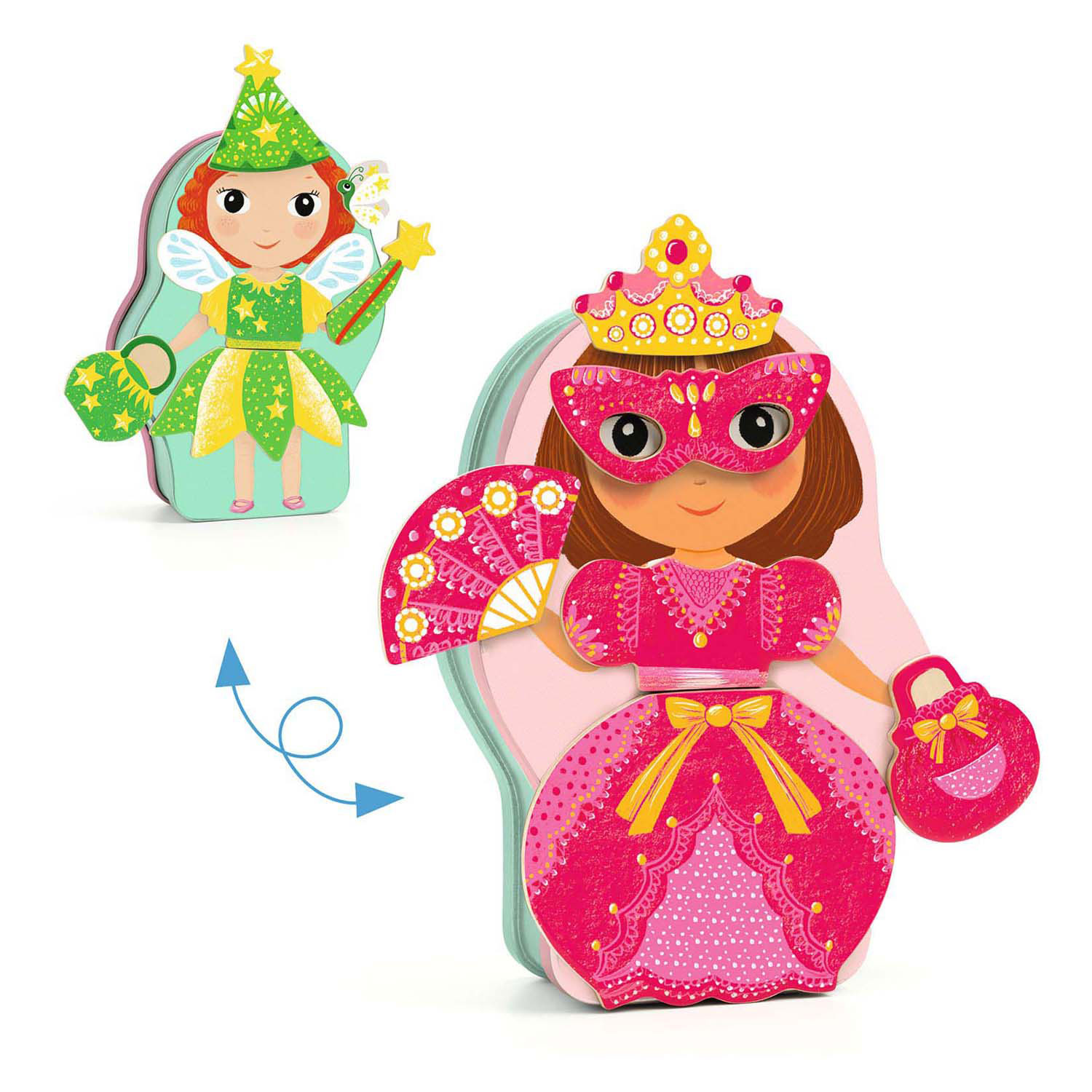 Djeco Magnetische Puzzel Fantasiefiguren