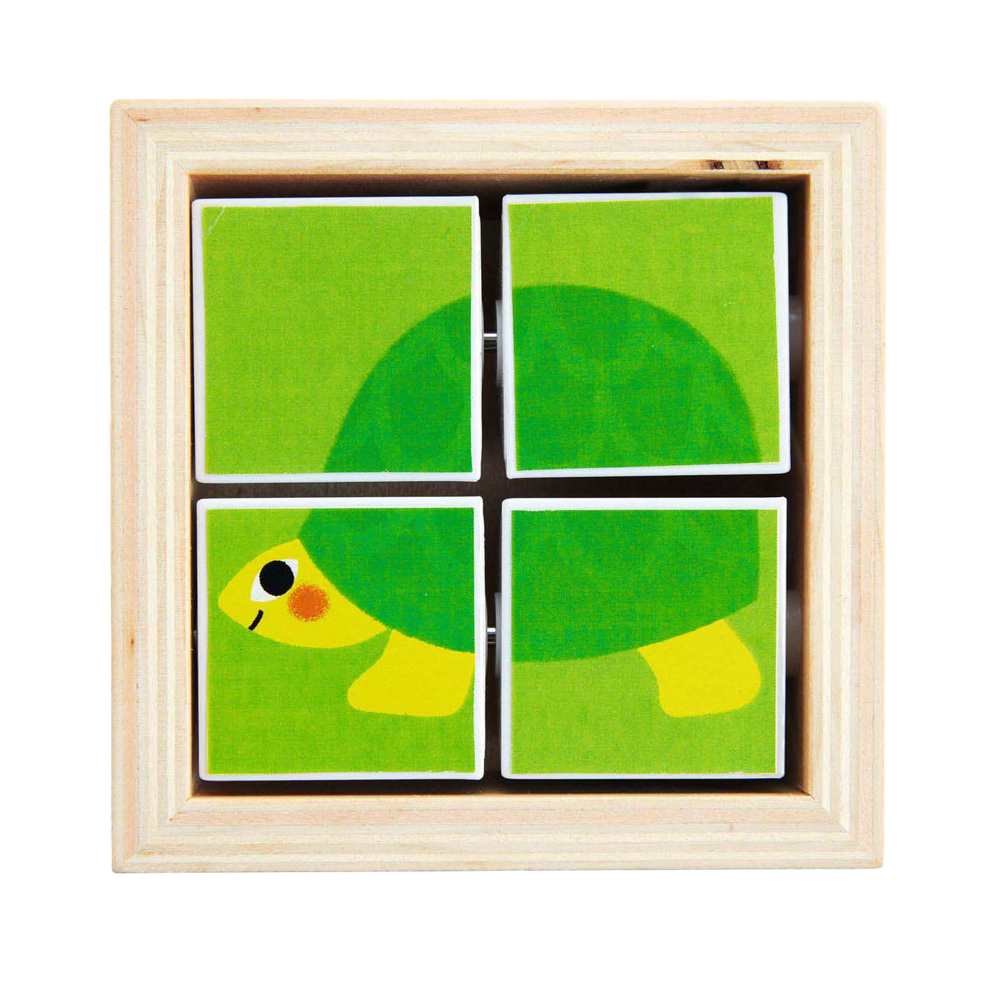 Djeco Houten Draaipuzzel - 4dlg.
