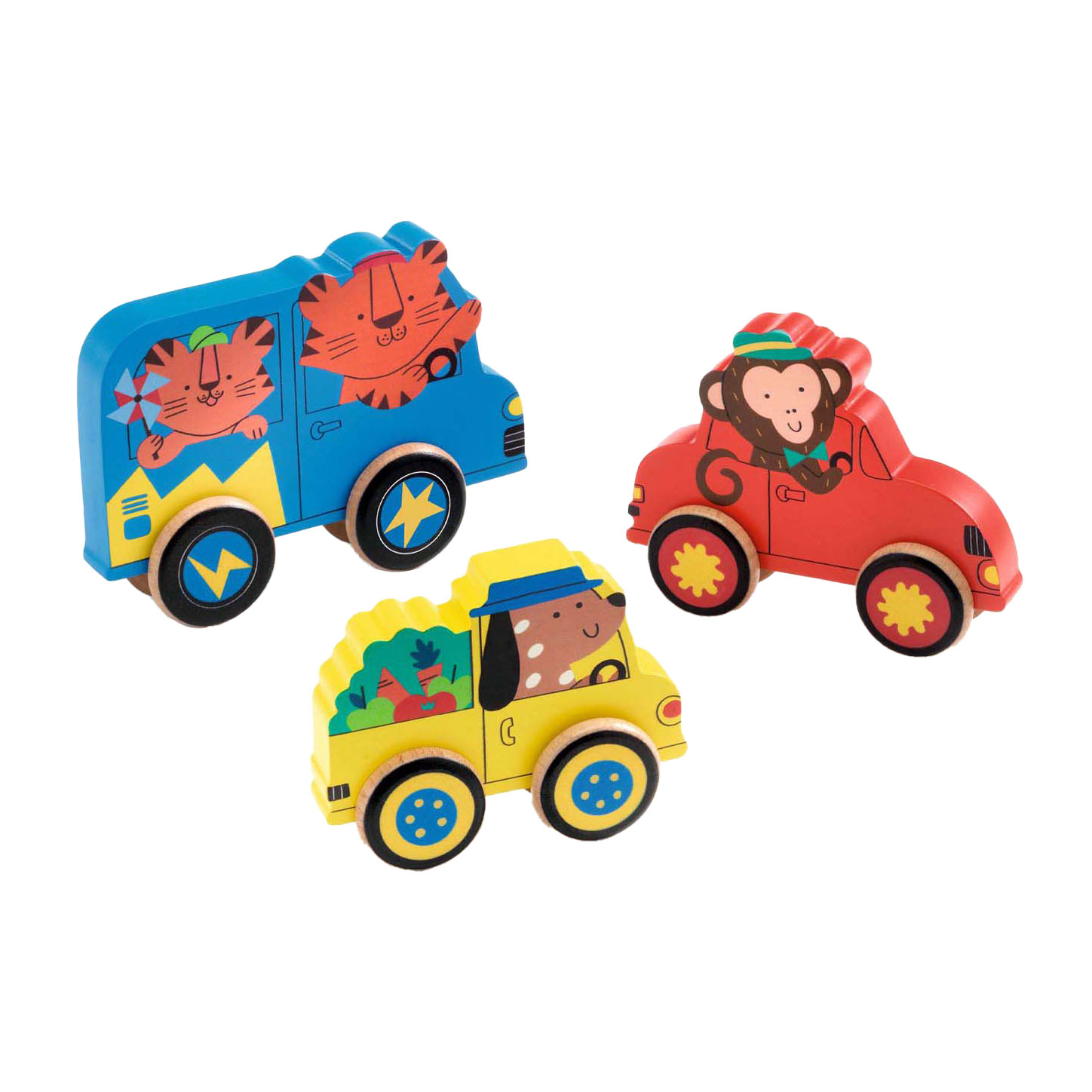 Jeu de puzzle en bois 2 en 1 Djeco