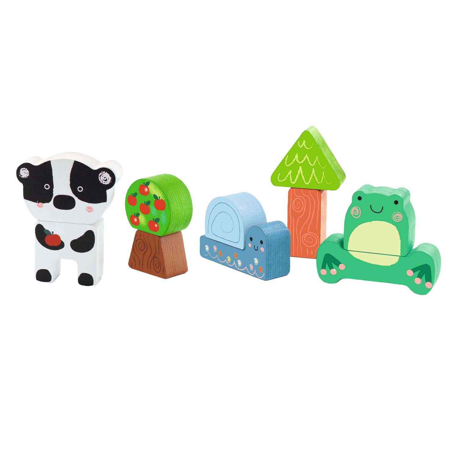 Djeco Houten Puzzel en Bouwspel