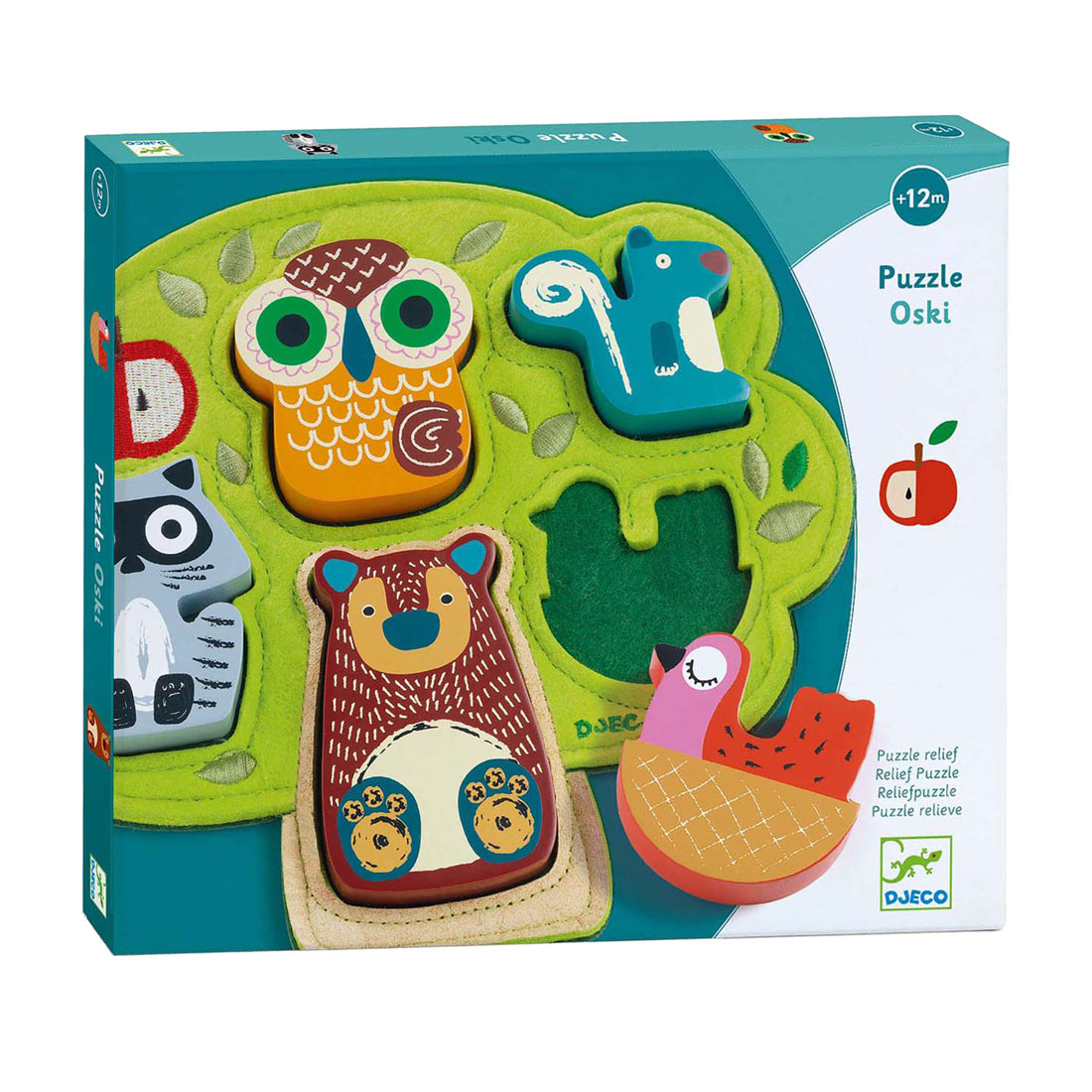 Djeco Oost West Boom Best Puzzel - 5dlg.