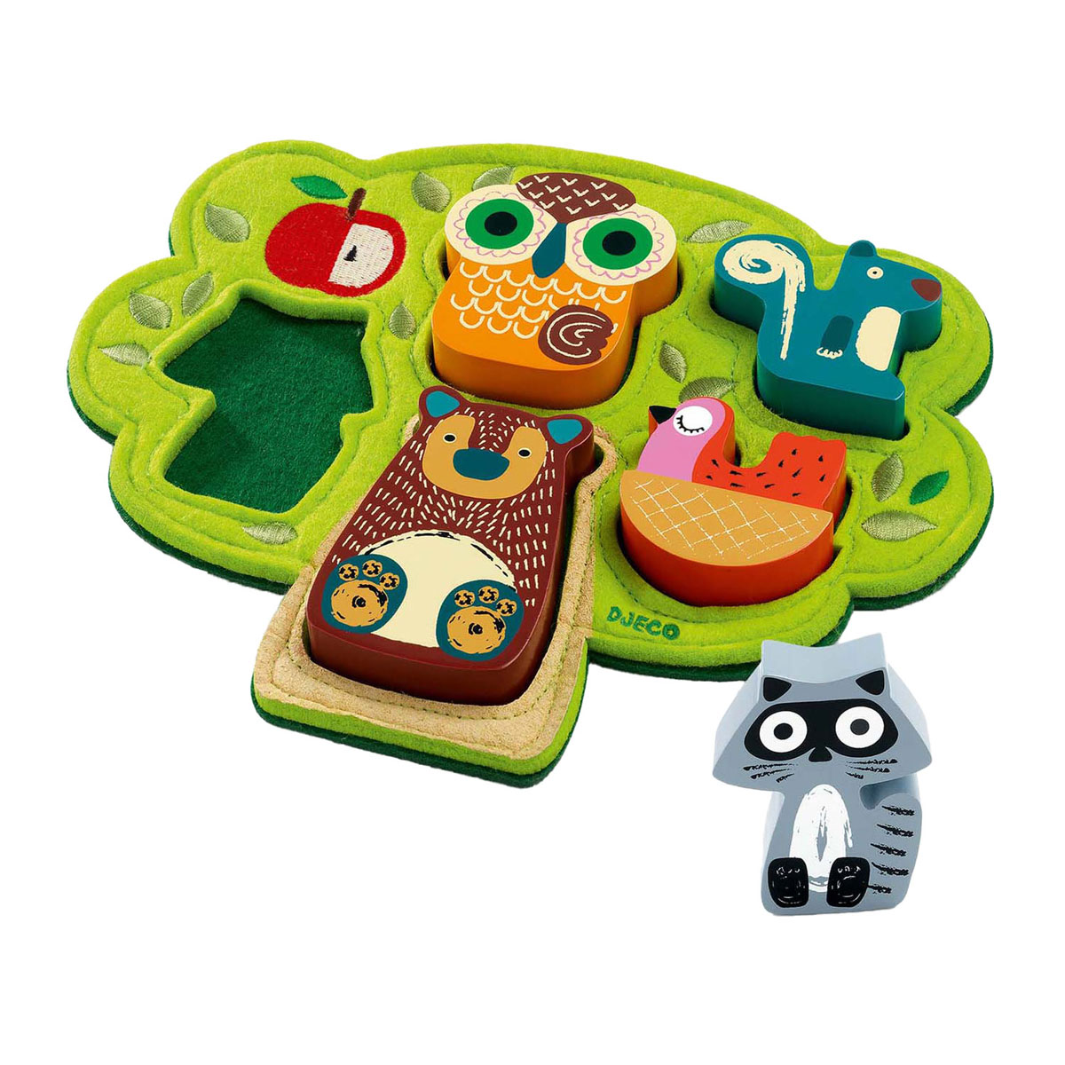 Djeco Oost West Boom Best Puzzel - 5dlg.