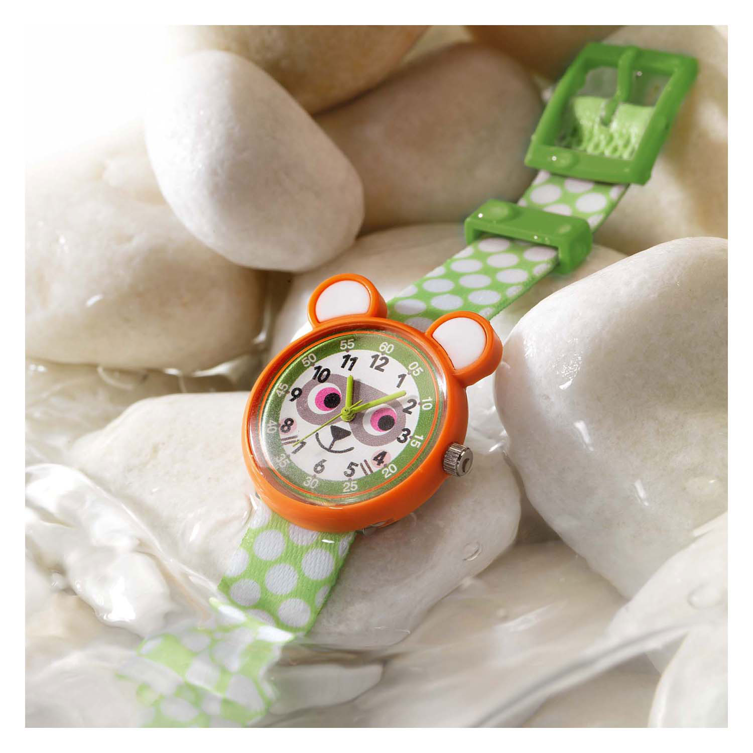 Djeco Horloge Wasbeer