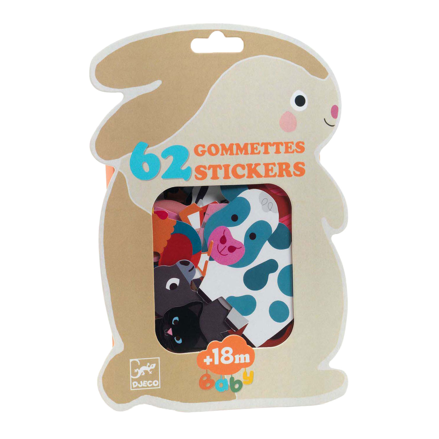 Grands stickers Djeco - Animaux de la ferme
