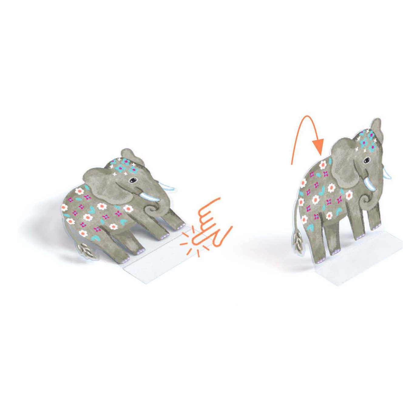 Stickers Djeco - Animaux