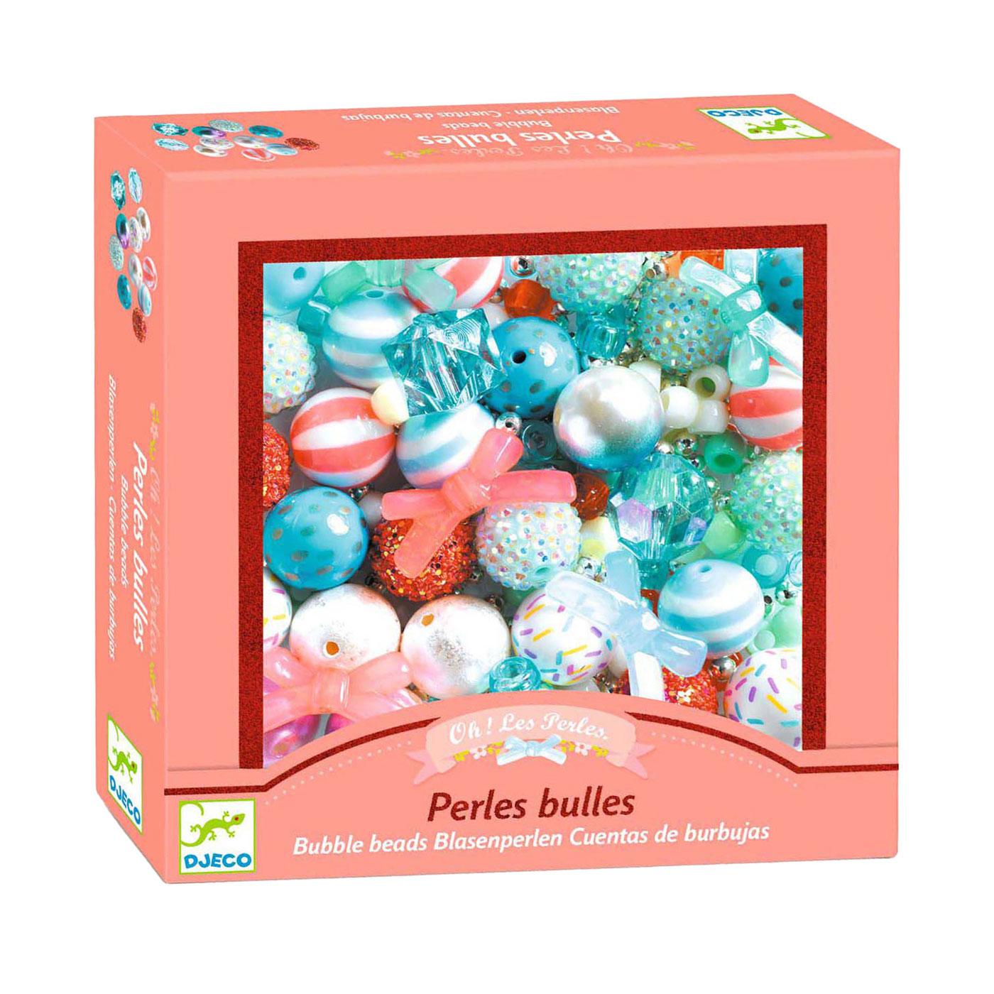 Perles de nacre Djeco Rouge
