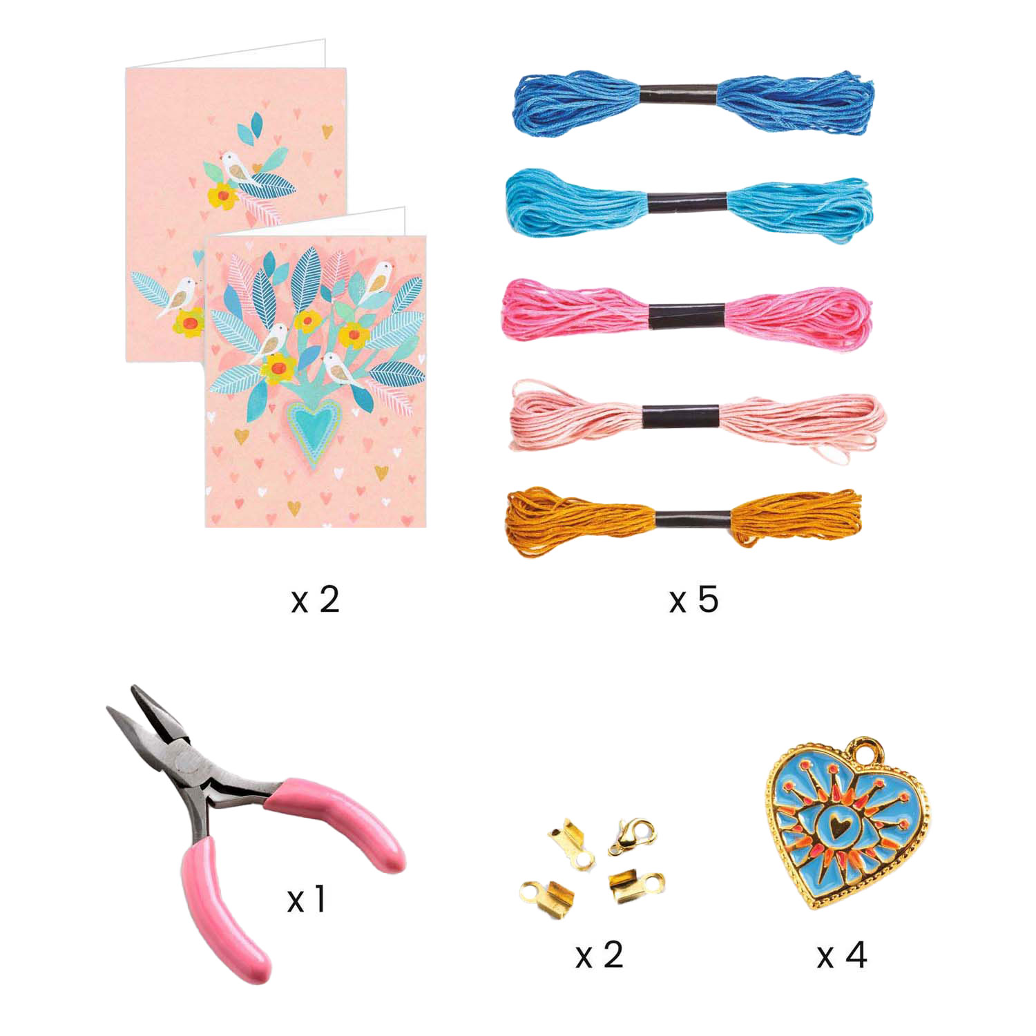 Djeco Armbanden Maken Vriendschap Hartjes