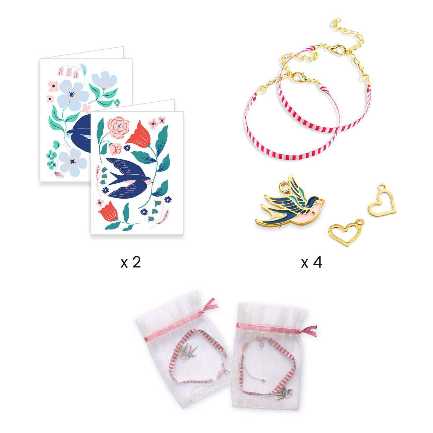 Djeco Armbanden Maken Vogel 